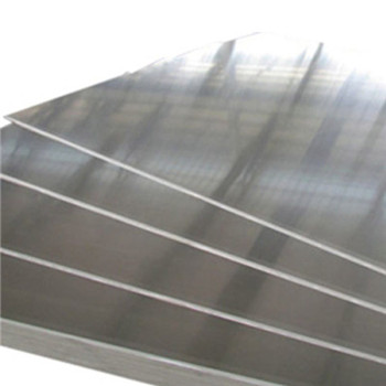 Stříbrná metalíza / Satin černá PVDF potahování hliníkových plechů 5052h32, tloušťka 3 mm pro australský trh 